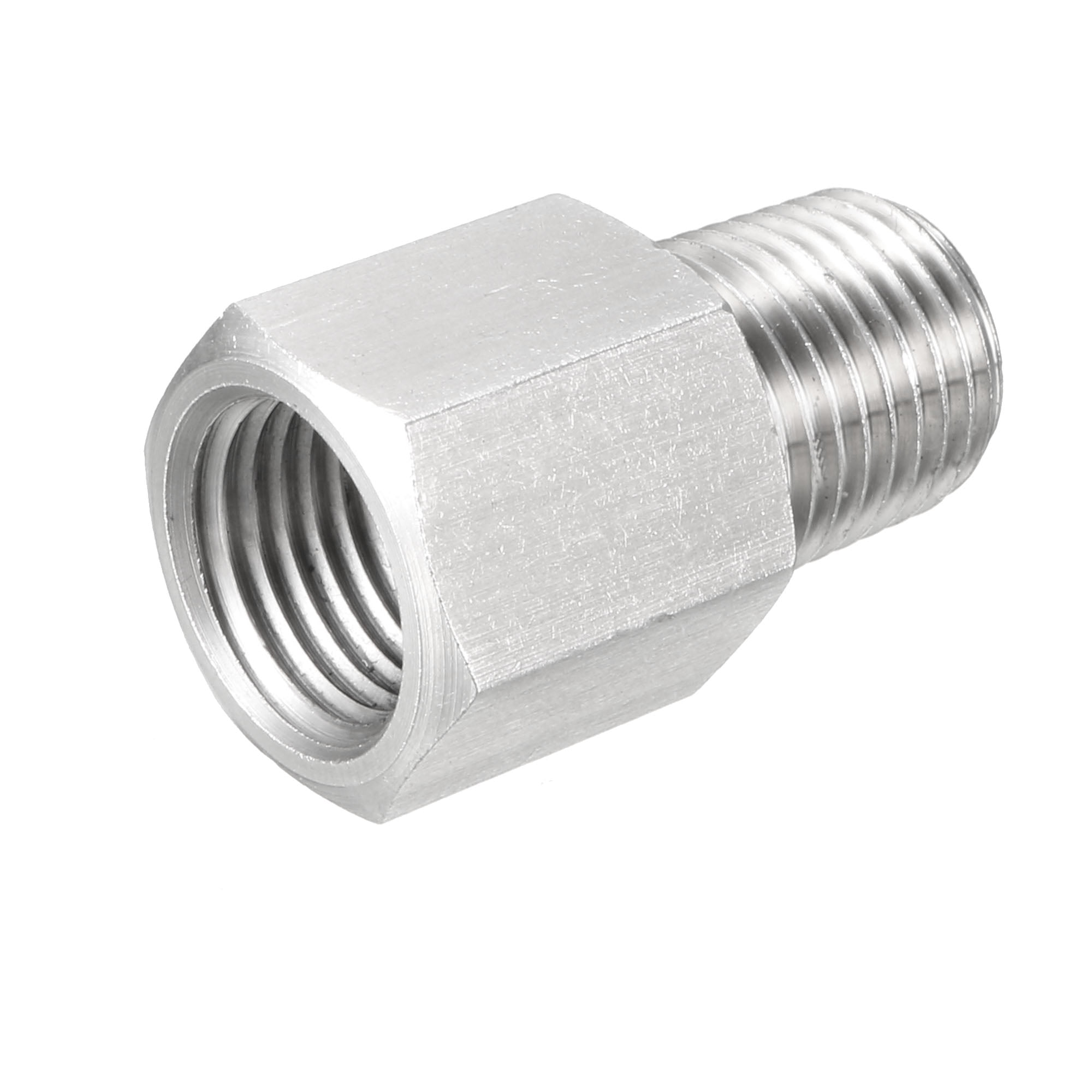 Reducing Pipe Fitting Adapter 1 4 NPT Male To 1 4 G Female Stainless 