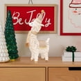 thumbnail image 5 of Grrvtrz Christmas Llama Decorations Desktop Ornaments Store Window Scene Decoration Holiday Props Dress Up,Decoration Supplies,Home Decor, 5 of 5
