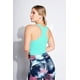 thumbnail image 3 of Blusa Deportiva Dama Tirantes Azul Mundo Terra 026382, 3 of 3