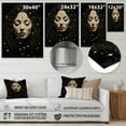 thumbnail image 4 of Designart "Insight into the Spirit I" Astrology Metal Wall Art, 4 of 5