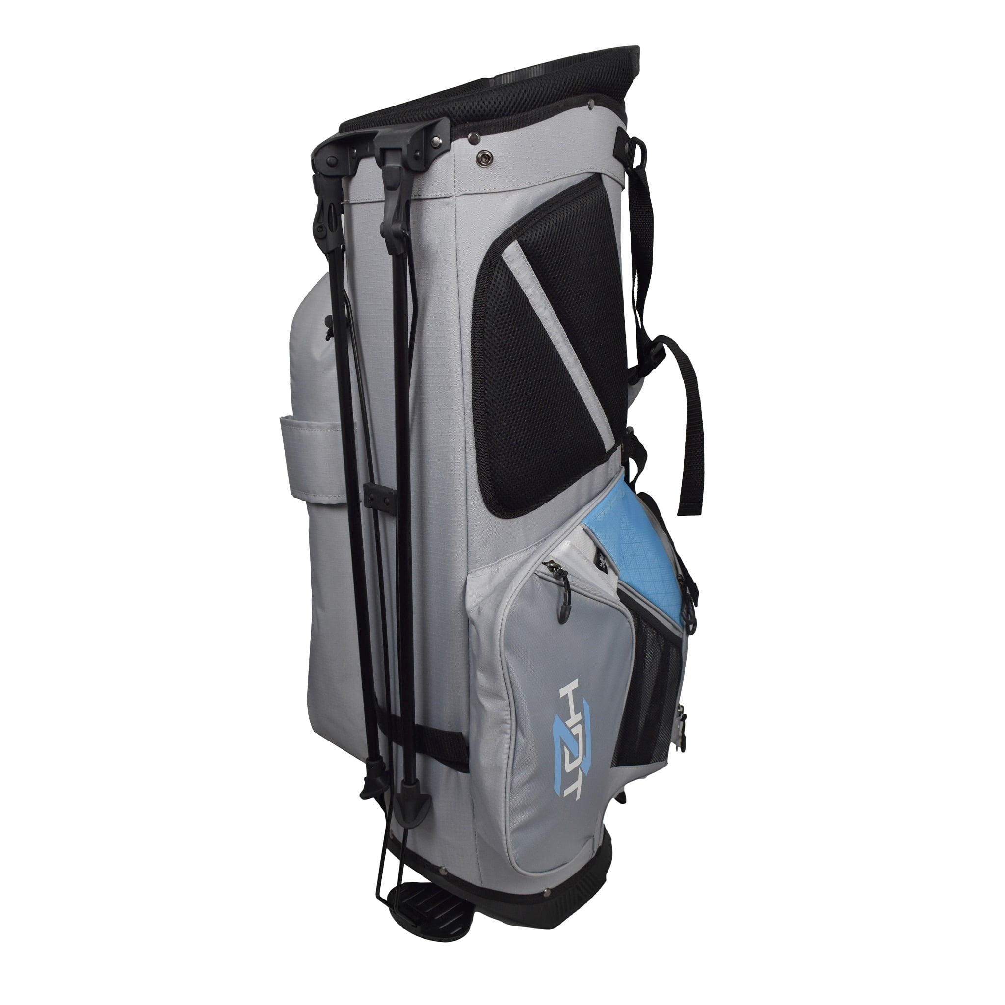 Hot-Z Golf Ladies 3.0 Stand Bag Grey/Light Blue/White