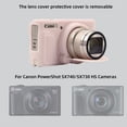 thumbnail image 3 of Funda de cámara SZHSYJY para Canon PowerShot SX740/ SX730 Rosa, 3 of 7