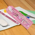 thumbnail image 4 of YIMWNYI 5-Piece Stationery Set, Pencil, Eraser, Ruler, Sharpener, and Cute Design, Practical Office and Learning Supplies for Everyday Use, 4 of 5