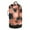 Coral and Black Tie-dye Pattern, variant on 14.5x29.3in Laundry Backpack Bag with Drawstring & Adjustable Straps Heavy-Duty Wash Bag for Travel Storage Camping Colorful Tie-dye with Swirling