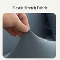 thumbnail image 5 of Armchair Sofa Cover With Elastic Bottom,Stretch Couch Covers Slipcover,Solid Color Sofa Protector For Living Room,No Pillow Cover-Light Grey-3 seater(180-230cm), 5 of 6
