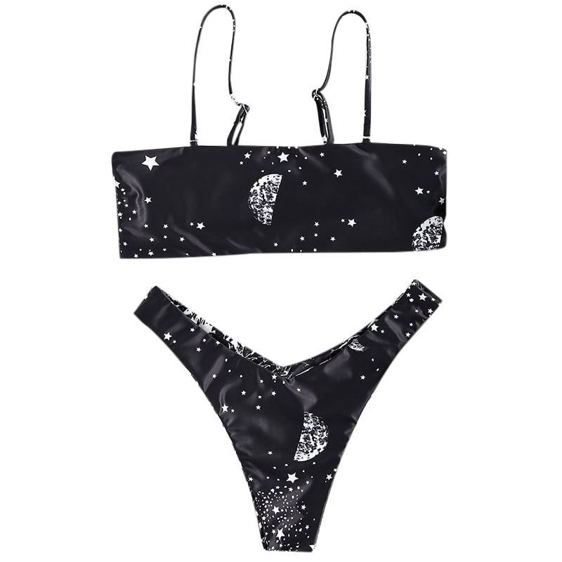 black star bathing suit