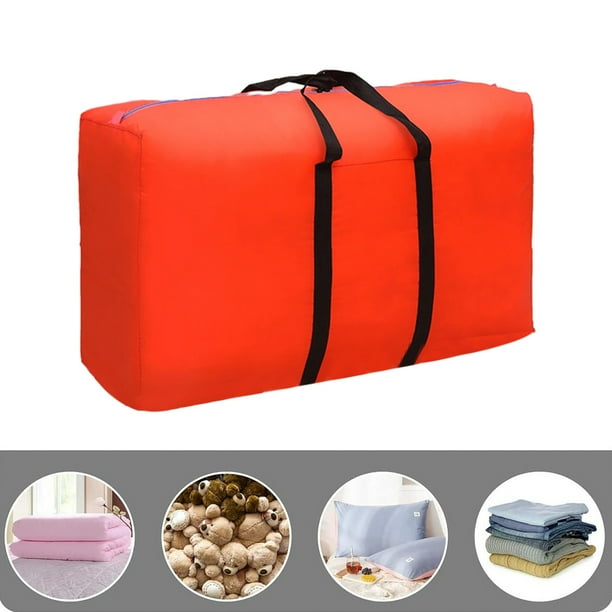 GERsome Storage Bags with Zipper Large Moving Bags Heavy Duty Extra Large Plastic Storage Totes for Clothes College dorm Packing Bags with Strong Handles Christmas Decoration Storage 100L Walmart Busi...