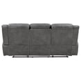 thumbnail image 6 of Conrad Upholstered Padded Arm Motion Sofa Grey, 6 of 12