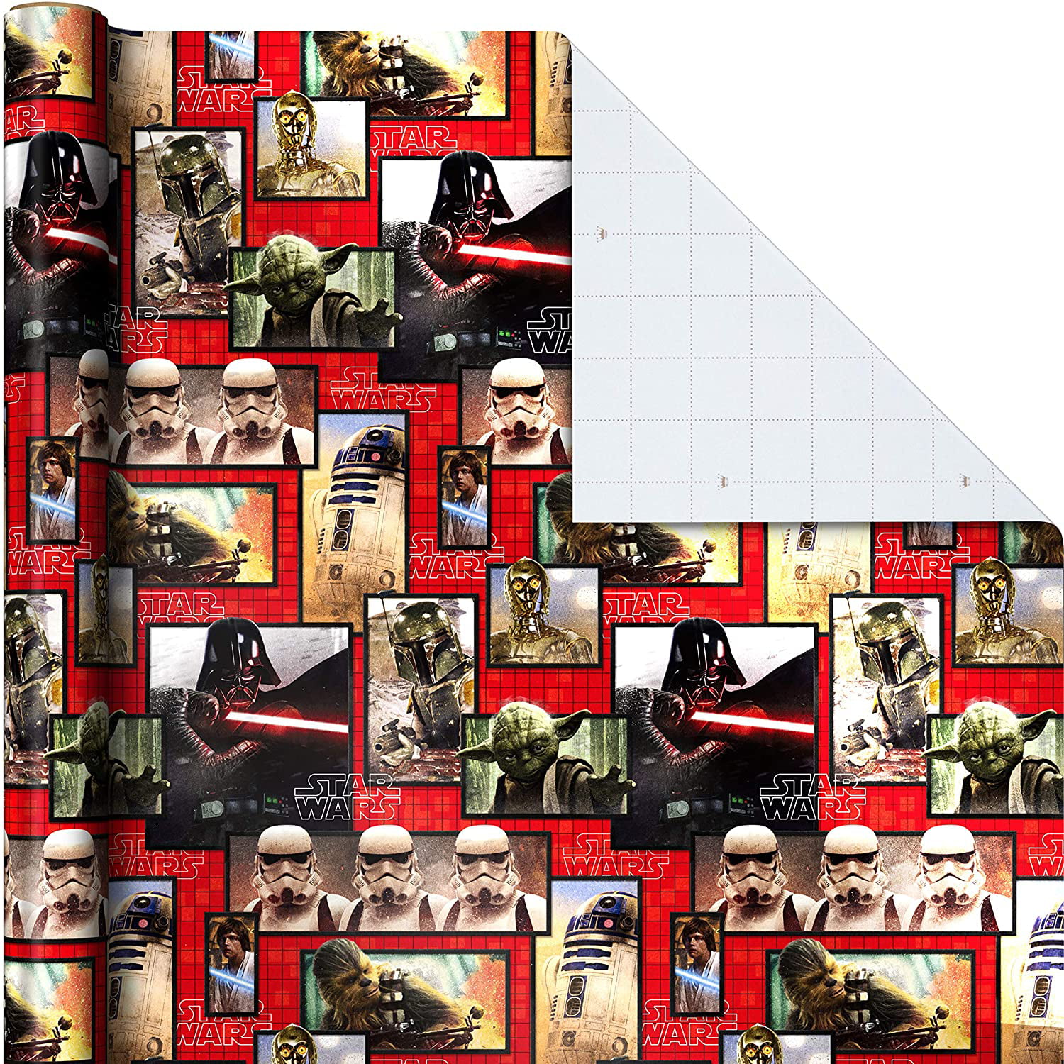 Star Wars Wrapping Paper - Folded - Thomas Online