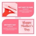 thumbnail image 5 of BESTYASH 1 Pair Pink Rectangular Happy Mother's Day Banner for Family Gatherings Hanging Sign, 5 of 5