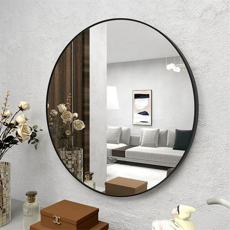 Round mirror cheap deals