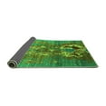 thumbnail image 2 of Ahgly Company Indoor Square Oriental Green Industrial Area Rugs, 8' Square, 2 of 4