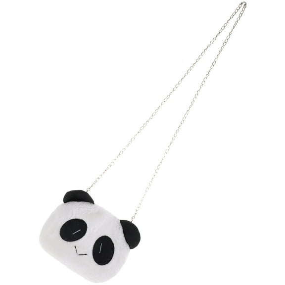 FONWILYO 1Pc Funny Mini Wallet Cute Cartoon Panda Shape for Kids and Girls Portable Small Change Bag