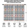 thumbnail image 2 of Blackout Kids Curtains,Boho Bohemia Geometric Line Art Childrens Insulated Curtains Set Of 2,Bedroom Essentials,Toddler Room Decor 52"x84"(132x213cm), 2 of 4