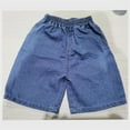 thumbnail image 4 of Boys Denim Shorts Classic Elastic Waist Denim Shorts With Pocket Boys Fashion Teen Boys Jeans Size 11-12 Years Cute&nbsp;Boy&nbsp;Clothing, 4 of 7