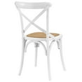 thumbnail image 5 of Hawthorne Collections 18.5" Modern Wood Dining Side Chair in White (Set of 2), 5 of 5