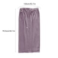 thumbnail image 1 of 4PCS Women Bath Wrap 53x30in Spa Robe Set Lightweight Dry Cover Adjustable Closure Multipurpose Purple, 1 of 7