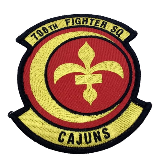 706th Fighter Squadron Patch – With hook and loop