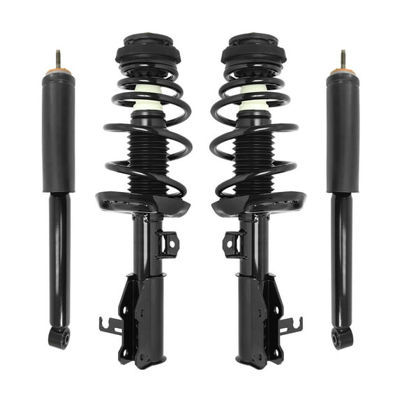 Unity Automotive Front & Rear Complete Strut Assembly Shock Kit Fits 2011-2015 Buick LaCrosse, 4-11033-251320-001