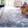thumbnail image 4 of Safavieh Madison Hope Floral Area Rug, Blue/Gray, 8' x 10', 4 of 18