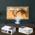 thumbnail image 2 of Mini Hdmi to Hdmimini Projector Portable 1080P Projector Outdoor Movie Projector Home Movie Led Video Projector Movie Projector with Usb Hdmi Interface and Remote Control, 2 of 9