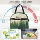 thumbnail image 4 of Disketp Fog Forest Lonchera Térmica para Mujer y Hombre, Bolsa de Almuerzo Reutilizable e Impermeable para Trabajo, Viajes y Picnic, 4 of 7