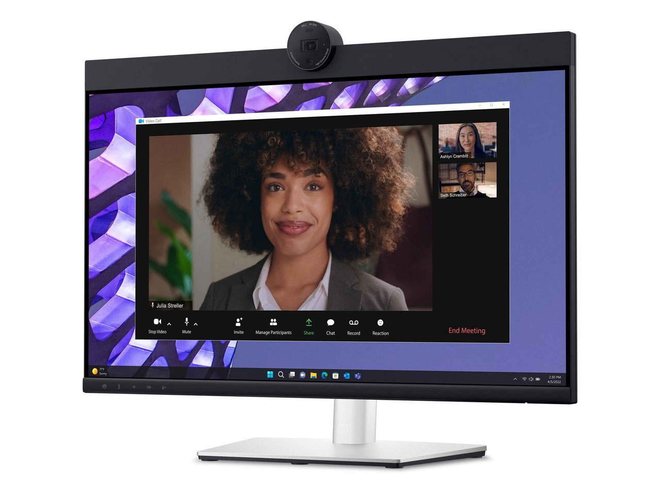 Dell P2424HEB 24" Class Webcam Full HD LED Computer Monitor - 16:9 - 23.8" Viewable - In-plane Switching (IPS) Technology - LED Backlight - 1920 x 1080 - 16.7 Million Colors - 250 Nit - 5 ms GTG