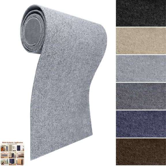 Self Adhesive Cat Scratching Mat Roll Trimmable Cat Scratch Pad Carpet Tape On Cat Scratcher Furniture Protector for Wall Couch Door Light Gray L/40*100cm