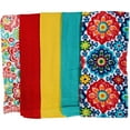 Mainstays, 5 Pack, Kitchen Towel Set, Assorted Solid/Print