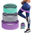 thumbnail image 1 of Conjunto de Bandas Elásticas para Glúteos de Tela Antideslizante para Mujer JAMW Sencillez, 1 of 5