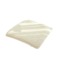 VOTRUDI Seat Cushion,Outdoor Chair Cushions,Soft Thickened Winter Warm Seat Cushion (18x18in),Non-Slip, Plush, Ideal for Office Stool Seats,White