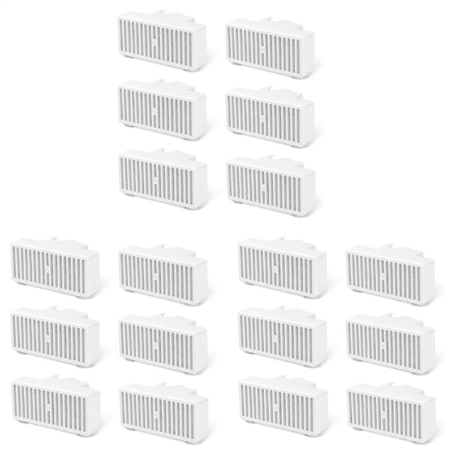 18X T-Shaped Filters Replacement Pet Water Fountain Filter Refill for Mini B