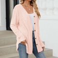 thumbnail image 5 of Cardigan Sweaters for Women Lightweight Open Front Long Sweater Plus Size Knit Casual Fall Outfits with Pocket, 5 of 8
