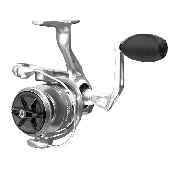 Quantum Throttle Spinning Fishing Reel, Size 25 Reel, Silver