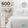 thumbnail image 2 of California Design Den Cal King Sheet Set - 600 Thread Count 100% Cotton, Adult 4 Piece Sateen Sheets Set - Golden Tan Sheets, 2 of 9
