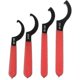 thumbnail image 1 of Coilover Wrench, Hook Wrenches Tools Set Shock Spanner Wrench Set C-shape Spanner Adjustable Spanne, 1 of 5