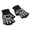 Section B, variant on Knit Mitten Soft Plush Gloves Students Skeleton Detail for Children and Women Winter Halloween Photo Props