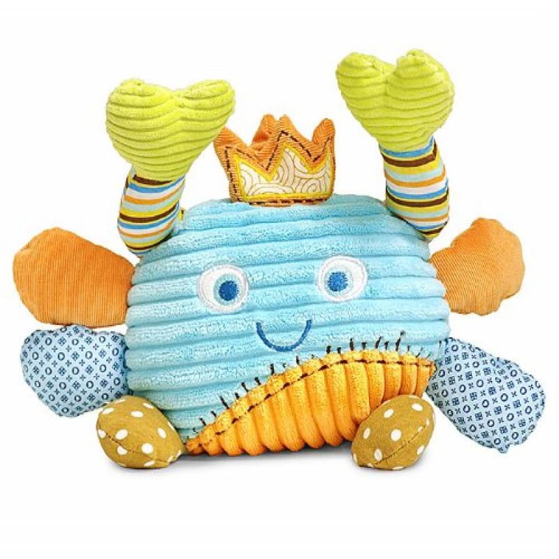 Zachary Crab Plush Rattle 10 - Walmart.com