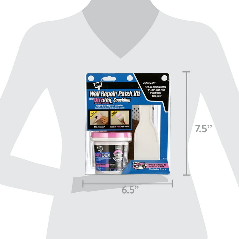 DAP DryDex 8 oz. Wall Repair Patch Kit (6-Pack) DAP DryDex 8 oz. Wall Repair Patch Kit (6-Pack)