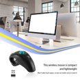 thumbnail image 2 of 2.4G Wireless Mouse Meeting Room Laptop TV Track Ball Portable Ergonomic 1000DPI Hand Help Track Ball Mice Desktop PC Accessories, 2 of 9