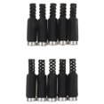 thumbnail image 2 of 10 Piezas Toma de corriente CC hembra Sunnimix adaptador enchufe 5.5x2.5mm, 2 of 8