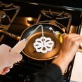 thumbnail image 4 of Swedish Rosette Iron Rosette Waffle Molds Creative Cake Printing Cookie Pastry Frying Kitchen Gadget ( Flower Pattern ), 4 of 8