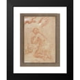 thumbnail image 2 of Abraham Bloemaert 11x14 Black Modern Framed Museum Art Print Titled - Studies of Hands (1620s), 2 of 5