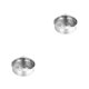 thumbnail image 4 of Toystoory Vaporera plateada para alimentos, cesta vaporera de acero inoxidable para preparación de comidas saludables, fácil de usar, varios 304 22.5 CM 2Conjunto, 4 of 6
