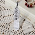 thumbnail image 4 of Collar de cristal de cuarzo natural Colgante de punto hexagonal Reiki Chakra Tratamiento Tmvgtek Para estrenar, 4 of 8