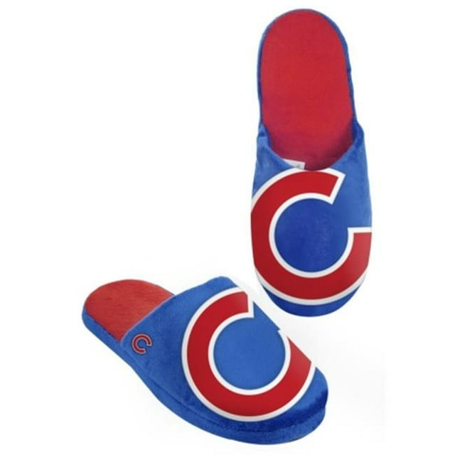 Chicago Cubs Slippers - Mens Big Logo