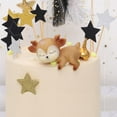 thumbnail image 2 of Deer Cake Topper Decor 3", Cute Fawn Doe Figurines Toys Woodland Animal Deer Ornament Home&Party Decor for Baby Shower Birthday Wedding, 2 of 6