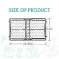 thumbnail image 4 of Regalo Gray Expandable Baby Safety Gate 28-42 Inches, Ages 6-24 Months, 4 of 12
