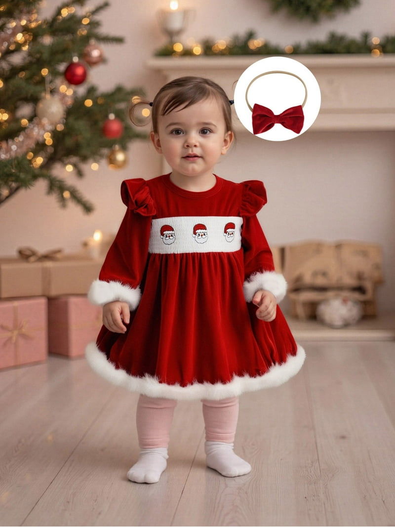 newborn velvet christmas dresses Newborn Girl Christmas Outfit, Red Velvet Romper Set, Newborn Girl Photo Outfit, Baby Girl Christmas Outfit, Newborn Girl Coming Home Outfit