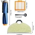 thumbnail image 4 of Vacuum Accessories For Shark AV2610WA RV2610WA Main Brush Hepa Filters Pre Filter Mop Pads Side Brush Base Pre-Motor Foam Kit (Accessories for Shark RV2410WD/RV2620WD/AV210WA/AV2610WA/AV2610WA), 4 of 7